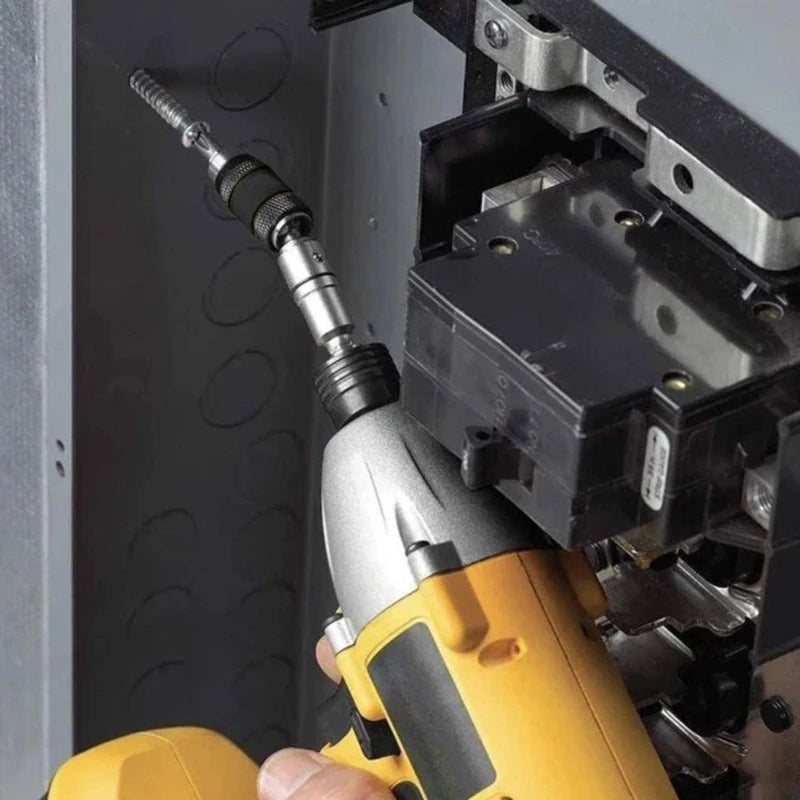 1/4" Hex Magnetic Ring Screwdriver Bits Drill Hand Tools Drill Bit Extension Rod Quick Change Holder Drive Guide Screw Drill Tip