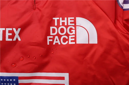 Dog Clothes Raincoat For Small Big Dogs Wind Coat Windbreaker French Bulldog Hoodie For Dogs Clothes Jacket Chihuahua Dog Face
