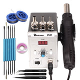 Hot Air Gun 858D 700W BGA Rework Solder Station 220V/110V For SMD SMT Heat Soldering Station Welding Repair Tools