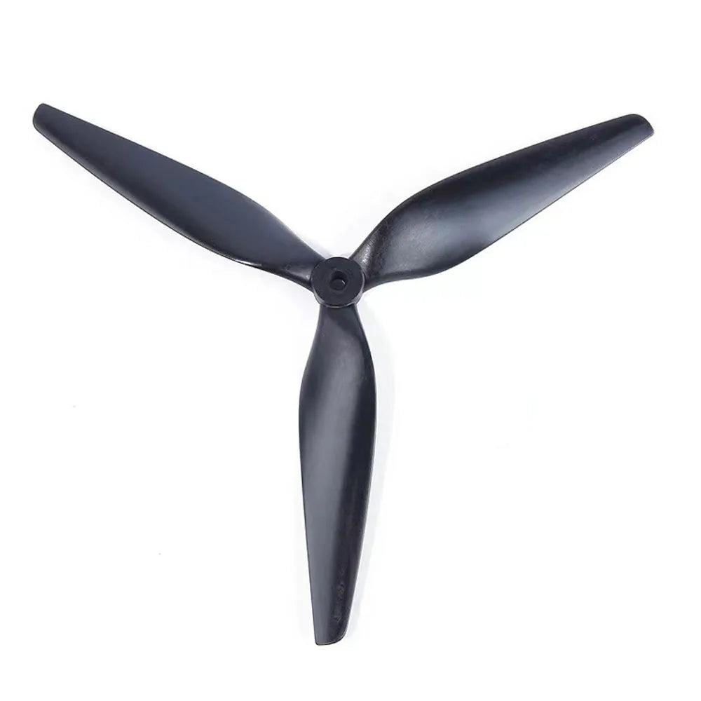 Hélice HQ Macroquad HQProp 10x5x3 9x5x3 1050/9050 de 10 y 9 pulgadas, 3 palas, de nailon reforzado con carbono negro para drones RC FPV 