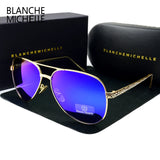 High Quality Pilot Sunglasses Women Polarized UV400 Sunglass Mirror Vintage Sun Glasses 2020 Sunglasses Woman With Box