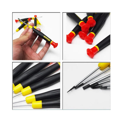 Stanley-mini parafusadeira de precisão com ponta plana, 1.0mm, 1.6mm, 1.8mm, 2.0mm, 3mm, ferramentas para abertura