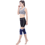 1 Pcs Sport Knee Support Elbow Protect Tom's Hug Brand Breathable Kneepads Relieve Arthritis Injury Bandage Knee Guard Blue