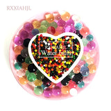 Crystal Soil Water Beads for Home and Garden Water Beads for Room Decor Balls for Wedding Decoration Hydrogel Pearls Orco Muds, Blue Grow, 2000PCs 