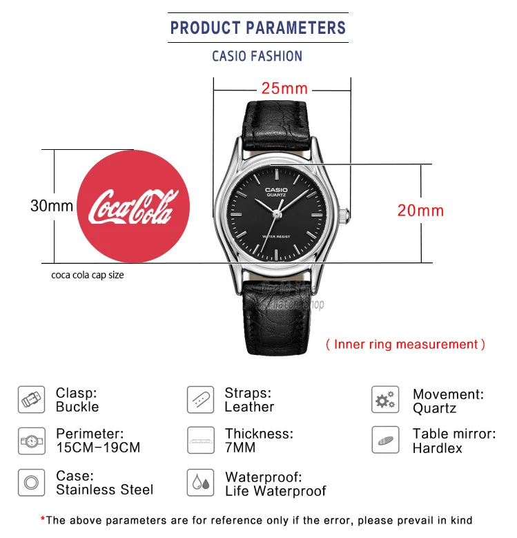 Casio watch women watches top brand luxury set Waterproof Quartz watch women ladies watch Gifts Clock Sport watch reloj mujer
