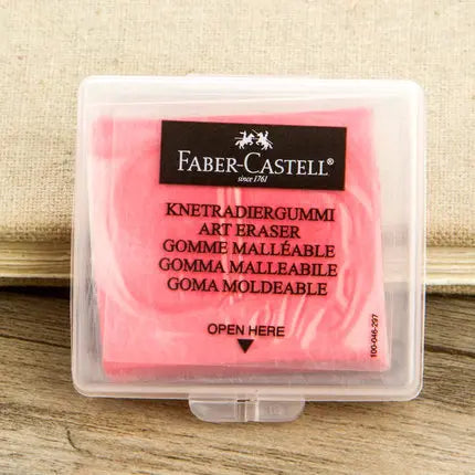 Faber-Castell Kneaded Art Eraser for Drawing, Highlighting, and Cleaning - Soft Art Eraser for Art, Painting, Design, and Sketching - Stationery