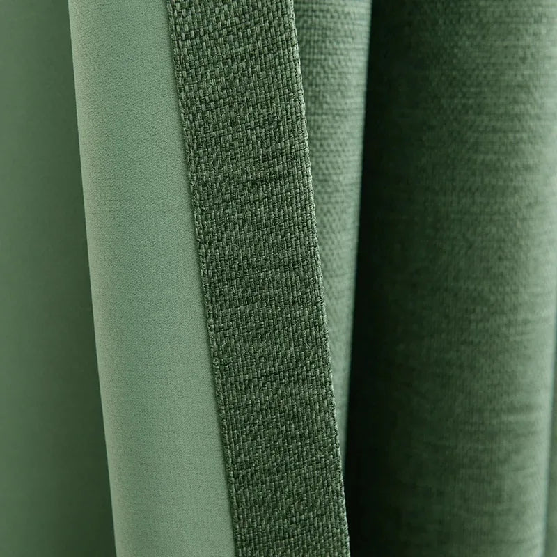 310cm Height Custom Made window 80% blackout curtain thickened cotton linen cutains for living room bedroom luxury curtains