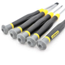 Stanley-Mini Precision chave de fenda, Micro Hex, Ferramentas Chave de Parafuso, pontas magnéticas, 0,9mm, 1,3mm, 1,5mm, 2,0mm, 2,5mm, 3,0mm