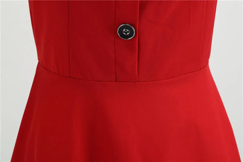 Women Square Collar Elegant Vintage Summer Dress Short Sleeve Midi Dress Robe Femme Casual Office Party Dress