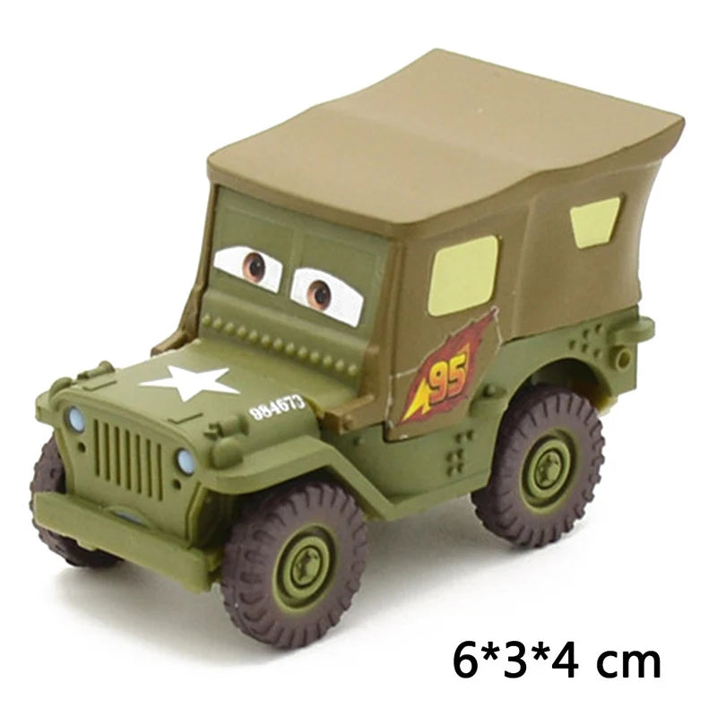 Disney Pixar Cars 3 2 Metal Diecast Car Toy Lightning McQueen Queen of England Fritter Miss For Kids Boy Birthday Toy Car Gifts