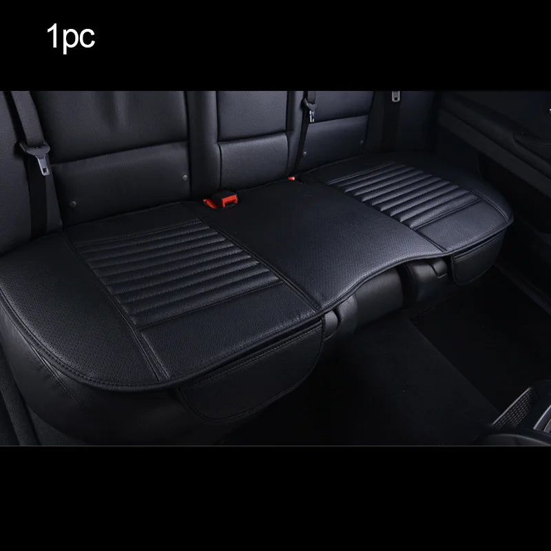 SEAMETAL PU Leather Car Seat Cover Universal Vehicle Seat Cushion Anti Slip Chair Protector Mat Waterproof Sweatproof Surface