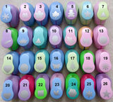 1.8cm - 2.5cm Flower Punch Diy Paper Cut Eva Foam Maker puncher Scrapbooking labor saving for kid hole punch DIY handmade