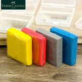 Faber-Castell Kneaded Art Eraser for Drawing, Highlighting, and Cleaning - Soft Art Eraser for Art, Painting, Design, and Sketching - Stationery