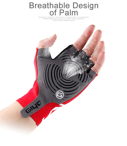 Giyo Cycling Gloves Half Finger Gel Sports Racing Bicycle Mittens Women Men Summer Road Bike Gloves
