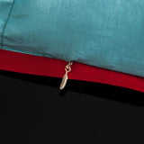 3D luxury 100% Goose Down Duvet Quilted Quilt King Queen Full size Comforter Winter Thick Blanket Solid Color