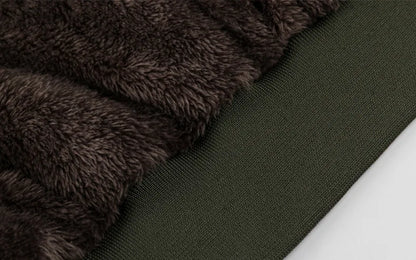 Brand Men's Winter Jacket Coat Male Parkas Military Fur Collar Hooded Fleece Thicken Quilted Bomber Jackets Men Clothing A2F827