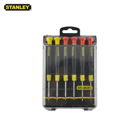 Stanley 6-Piece Phillips Screwdriver Set, Professional Mini Screwdriver, Maintenance Tool Kit for Electronics