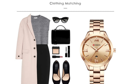 CURREN Gold Watch Women Watches Ladies Creative Steel Women's Bracelet Watches Female Clock Relogio Feminino Montre Femme