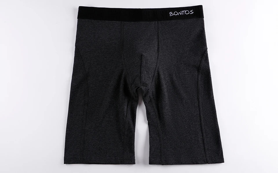 NICE Men Boxer Long leg Boxer Men Underwear Men Underpants Erkek Natural Cotton Sexy Boxer Shorts Top Brand Underwear Soft