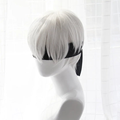 High quality YoRHa No.2 Type B 2BYoRH 2A 9S 2B wig Cosplay Wig NieR:Automata Costume Play Wigs Costumes Hair +Wig Cap