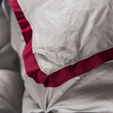 3D luxury 100% Goose Down Duvet Quilted Quilt King Queen Full size Comforter Winter Thick Blanket Solid Color