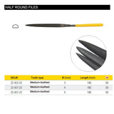 Stanley-mini needle file flat/half round/round, 1 pc, machine thread 3x140mm 4x160mm 5x180mm, art and hobby tools, woodworking