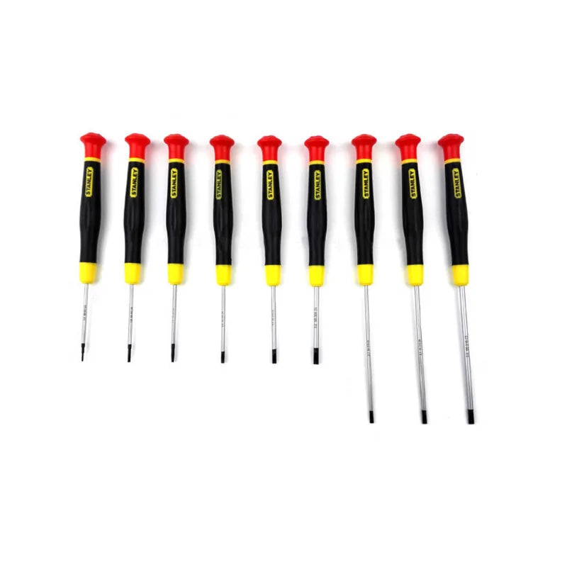 Stanley-mini parafusadeira de precisão com ponta plana, 1.0mm, 1.6mm, 1.8mm, 2.0mm, 3mm, ferramentas para abertura