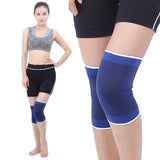 1 Pcs Sport Knee Support Elbow Protect Tom's Hug Brand Breathable Kneepads Relieve Arthritis Injury Bandage Knee Guard Blue