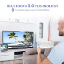 Russian Spanish French German Hebrew Brazil-Portuguese Ultra Slim Universal Wireless Bluetooth Keyboard for iOS Android Win