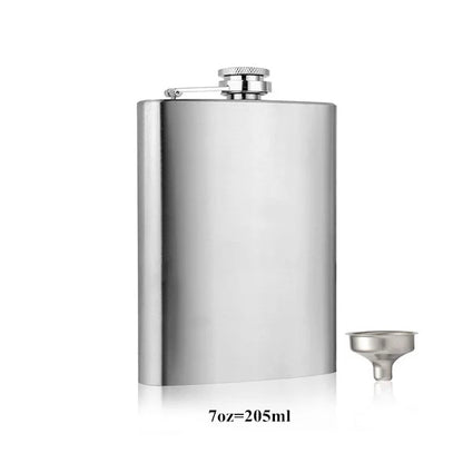 Lmetjma 1 4 5 6 7 8 9 10 oz frasco de quadril de aço inoxidável com bolso funil frasco de quadril álcool uísque tampa de parafuso kc0139