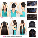 BENIHAIR Synthetic Wig Cosplay Wig White Red Green Blue Pink Yellow Hair Short Layered Wig Fake Hair Extension Men Women Party Wig