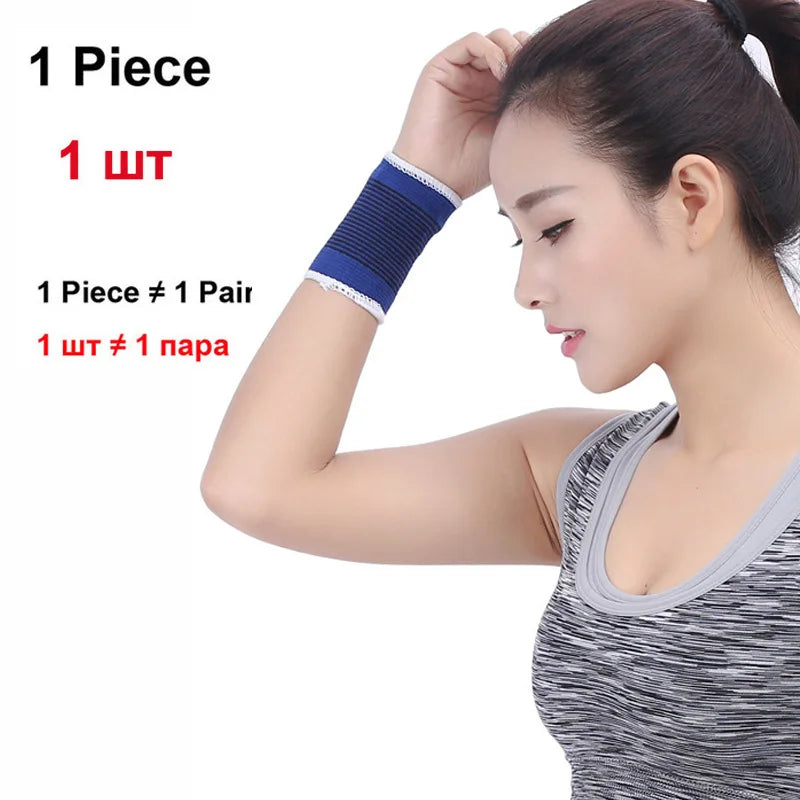 1 Pcs Sport Knee Support Elbow Protect Tom's Hug Brand Breathable Kneepads Relieve Arthritis Injury Bandage Knee Guard Blue