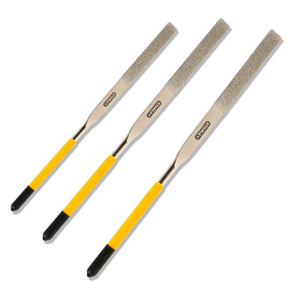 Ferramenta de acabamento Stanley-Diamond Needle Flat File, Grinding Hand Files, Stl Metal, Ferramentas para trabalhar madeira, 150 Grit, 140mm, 160mm, 180mm, 1Pc