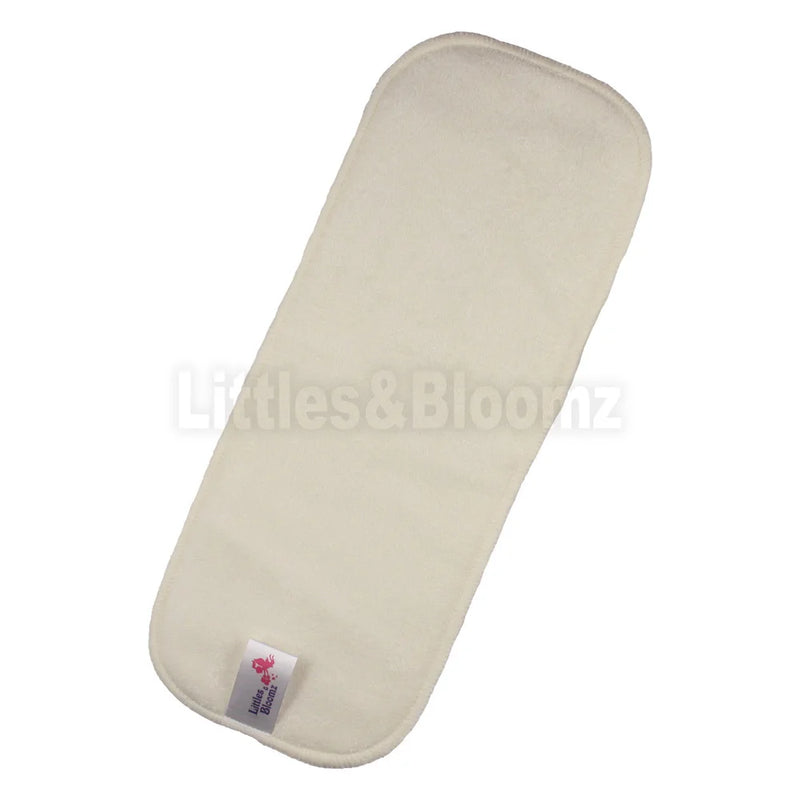 [Littles&amp;Bloomz] Insertos lavables reutilizables, protectores de refuerzo para pañales de tela de bolsillo real, inserto de microfibra de carbón de bambú