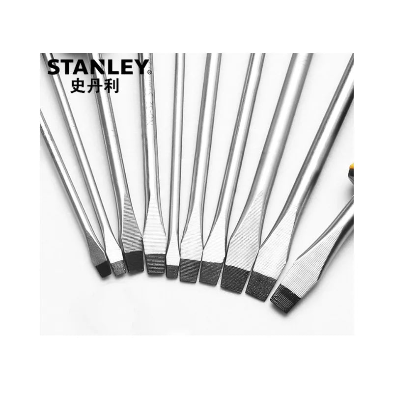 Stanley-Chaves de fenda planas, super dureza, 5mm, curto, extra longo, precisão magnética, NB-S2, 1pc