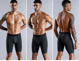 5Pcs Set Long Boxer Men Underwear Male Underpants Panties Sexy Clavin Underware Calzones BoxerShorts Boxer Shorts Homme Trunk