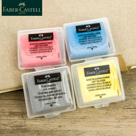 Faber-Castell Kneaded Art Eraser for Drawing, Highlighting, and Cleaning - Soft Art Eraser for Art, Painting, Design, and Sketching - Stationery