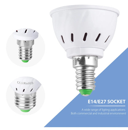 Phyto Led B22 Hydroponic Growth Light E27 Led Grow Bulb MR16 Full Spectrum 220V UV Lamp Plant E14 Flower Seedling Fitolamp GU10