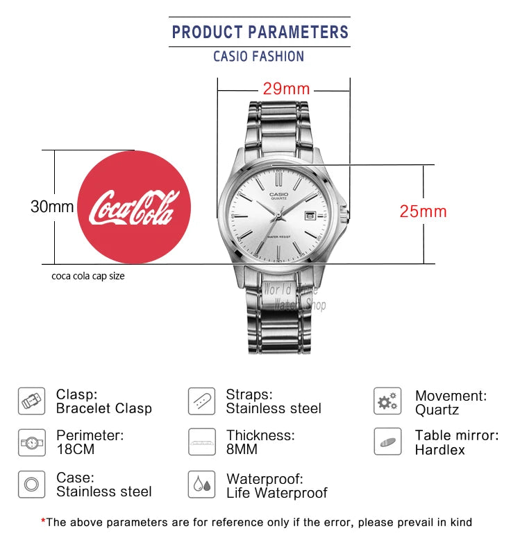 Casio watch women watches top brand luxury set Waterproof Quartz watch women ladies watch Gifts Clock Sport watch reloj mujer