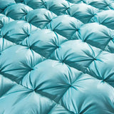 3D Luxury Quilted 100% High Rank Goose Down Duvet Quilt King Queen Full Size Comforter Winter Thick Blanket Solid Color