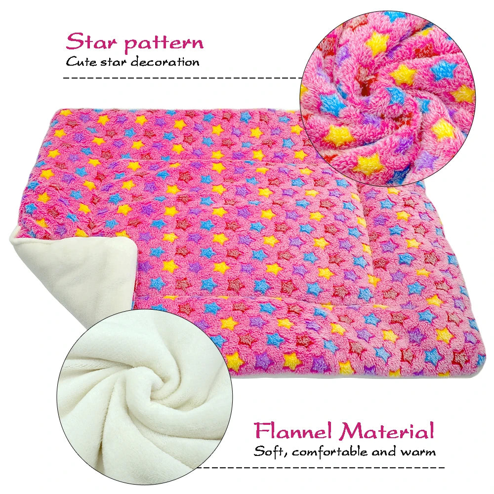 Dog Beds for Large Dogs Warm Pet Cat Bed Mat Winter Dogs Puppy Cat Bed Pet Cushion Blanket for French Bull Terrier