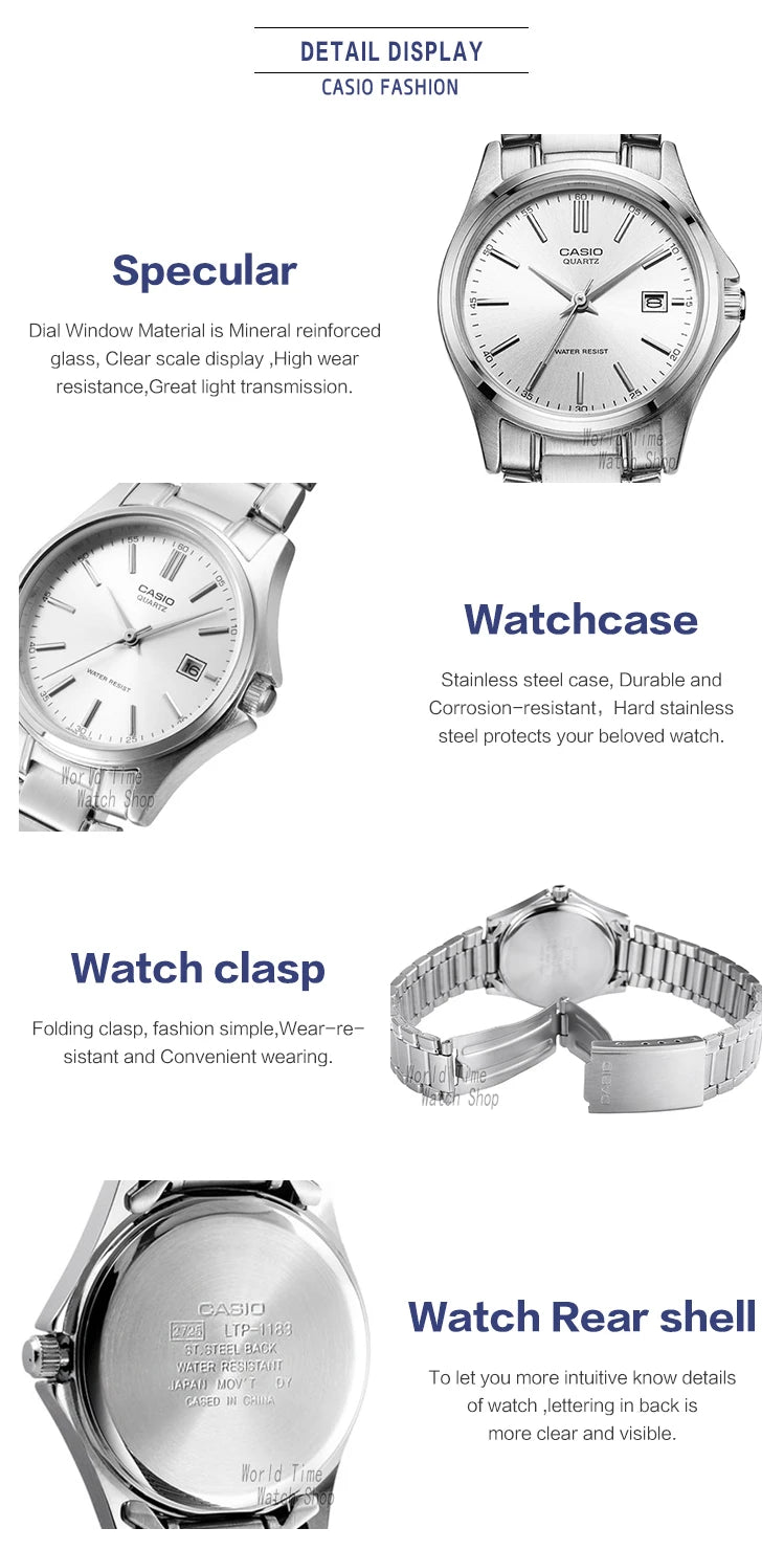 Casio watch women watches top brand luxury set Waterproof Quartz watch women ladies watch Gifts Clock Sport watch reloj mujer