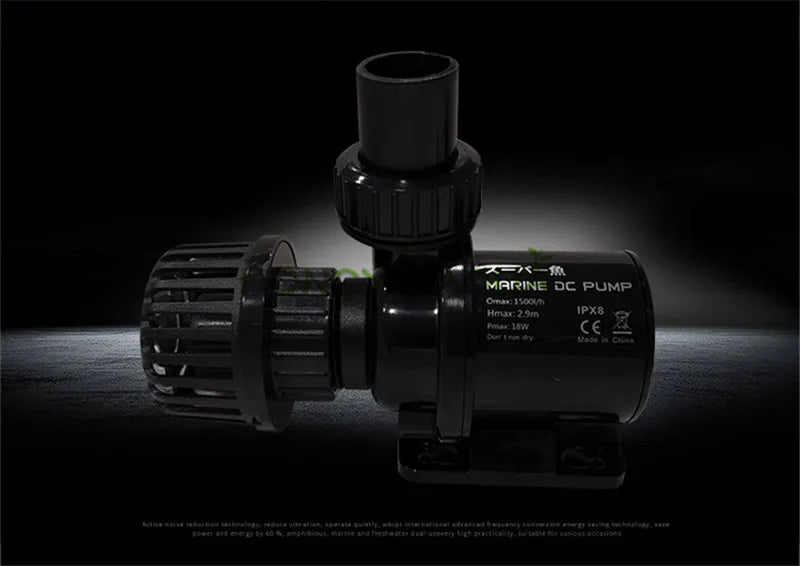 Silent Marine DC PUMP Frequency conversion Water Pump for aquarium fish tank return pump DC1500/2500/4000/6000/9000/12000/15000