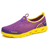 Moda Sapatos Casuais Leve Verão Respirável Homens Sapatos Ao Ar Livre Confortável Mulheres Calçado Masculino Senhoras Caminhada Sapatos 36-45