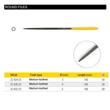 Stanley-mini needle file flat/half round/round, 1 pc, machine thread 3x140mm 4x160mm 5x180mm, art and hobby tools, woodworking
