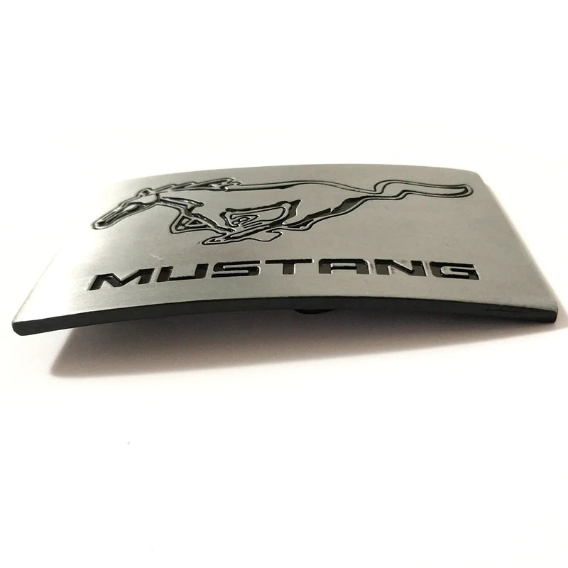 Classic Cowboy Mustang Belt Buckle Suit 4cm Belt Metal Men Jeans Accessories Fivela for 4cm Belts Running Horse Pin Buckles