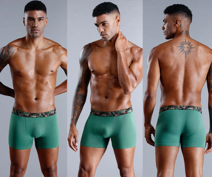 Brand Underwear Men Boxer Shorts For Men Panties Boxershorts Long Underpants Natural Cotton High Quality sexy homme hot calecon