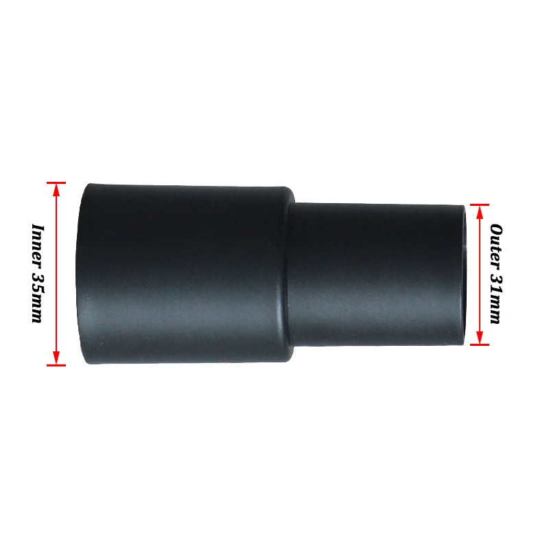 Boquilla de aspiradora universal con cabezal de cepillo de succión para aspiradoras de 32 mm, 35 mm, 1 1/4 pulg. y 1 3/8 pulg., accesorio para rincones de cama y sofá.