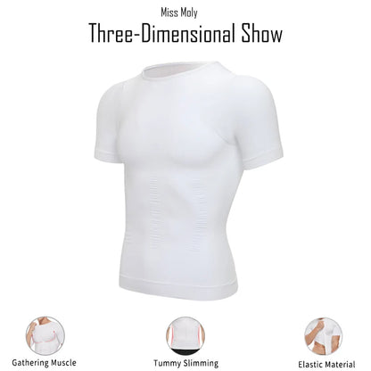 Faja moldeadora de cuerpo para hombre, moldeadora de abdomen, ropa interior moldeadora, entrenador de cintura, chaleco corrector de postura, corsé.