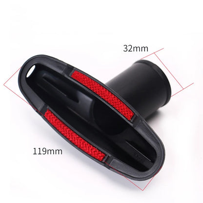 Boquilla de aspiradora universal con cabezal de cepillo de succión para aspiradoras de 32 mm, 35 mm, 1 1/4 pulg. y 1 3/8 pulg., accesorio para rincones de cama y sofá.